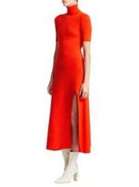 A.L.C. - CAPLAN KNIT TURTLENECK MIDI DRESS at Saks Fifth Avenue